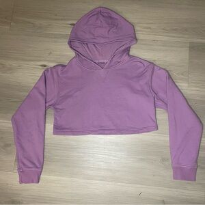 Lululemon All Yours Hoodie Size 6 Small Cropped Pullover Wisteria Purple